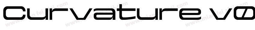 Curvature v03 Wide Semibold字体转换